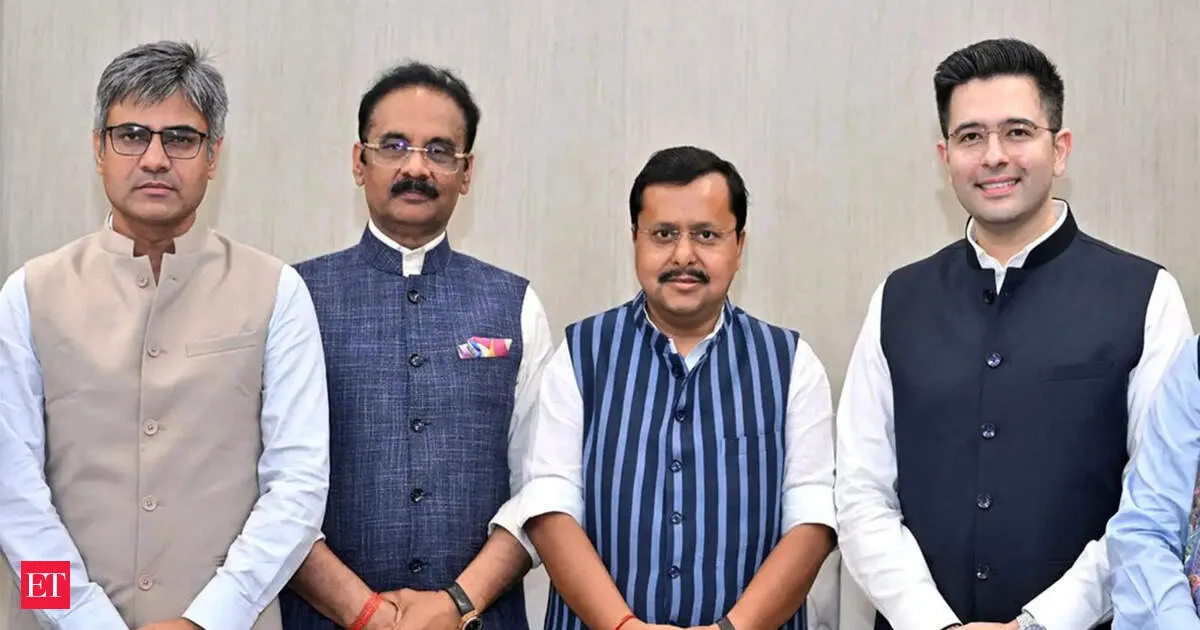 Nitin Nabin welcomes top Rajya Sabha MPs to BJP signaling major political realignment