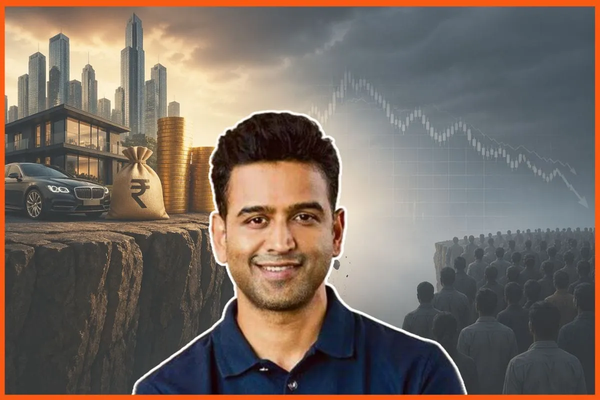 Zerodha CEO Nithin Kamath warns wealth inequality is heading toward a social cliff