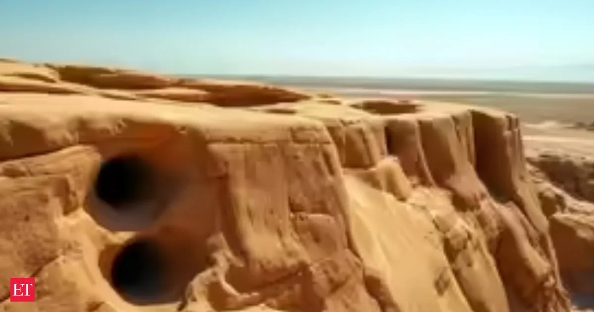 Geologists Discover Organized Stone Tunnels Hinting at Life Inside Desert Rocks