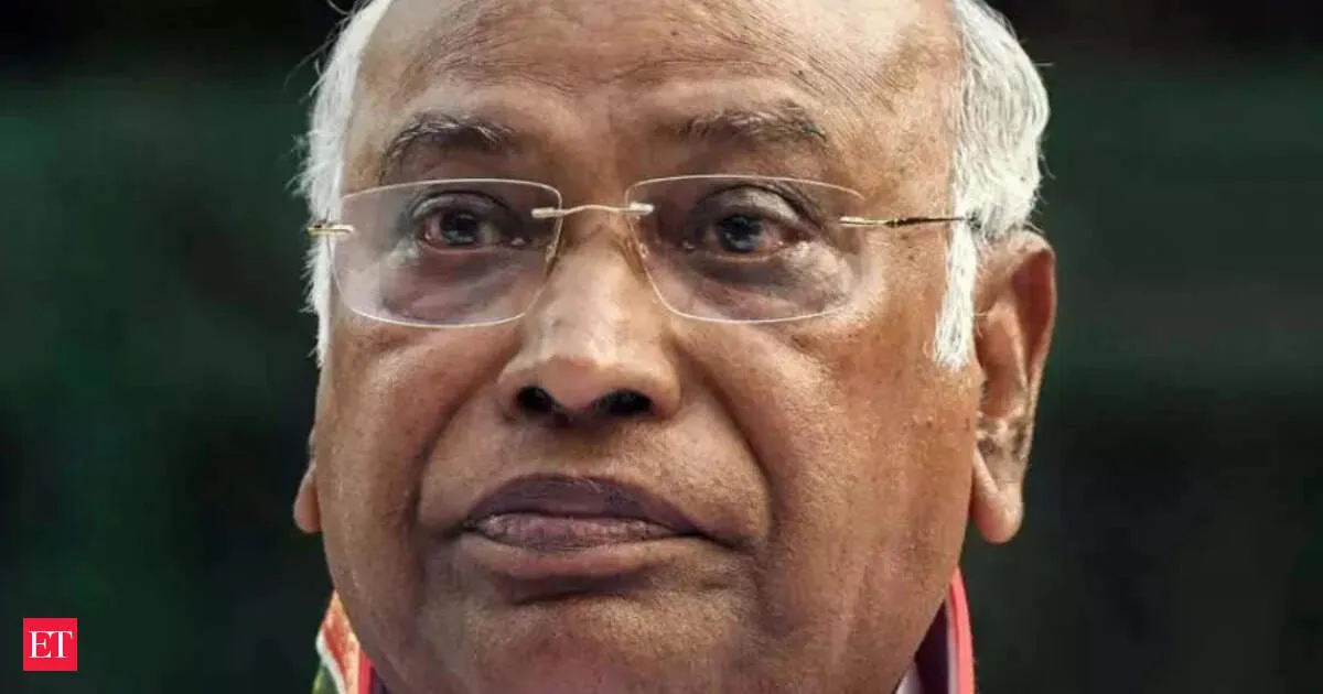 EC issues notice to Mallikarjun Kharge over remarks BJP calls unacceptable