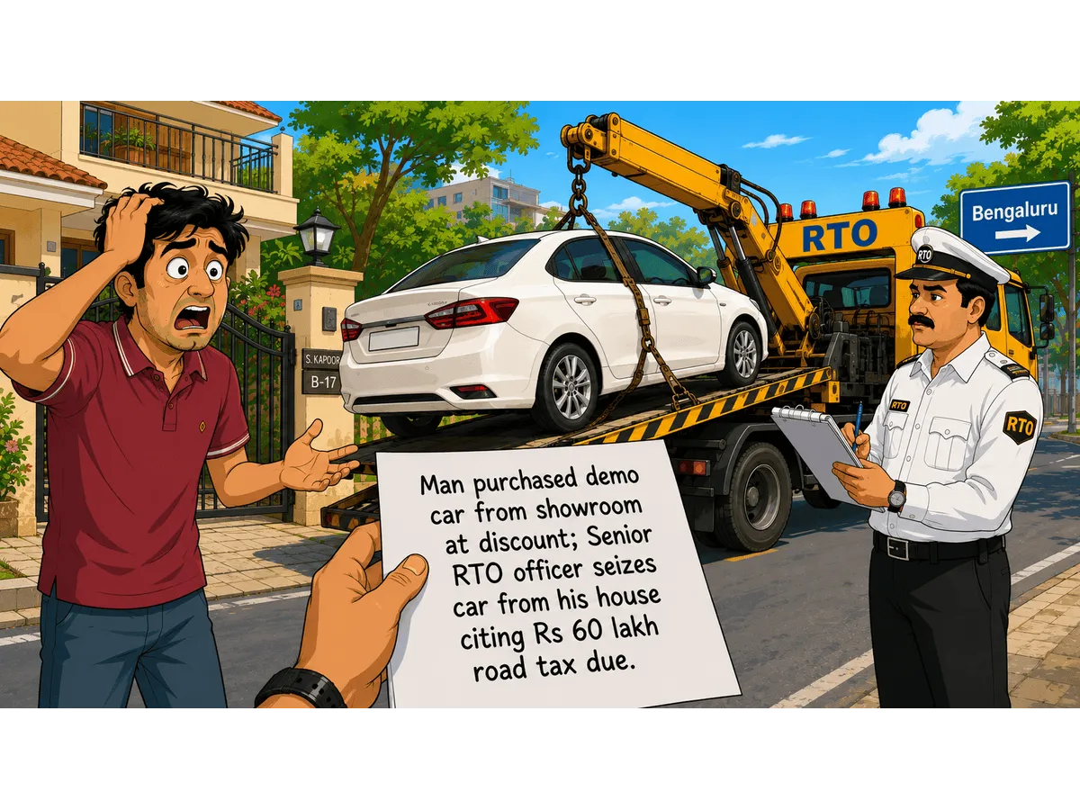 Karnataka HC slams RTO officer for seizing demo car over Rs 60 lakh road tax dues