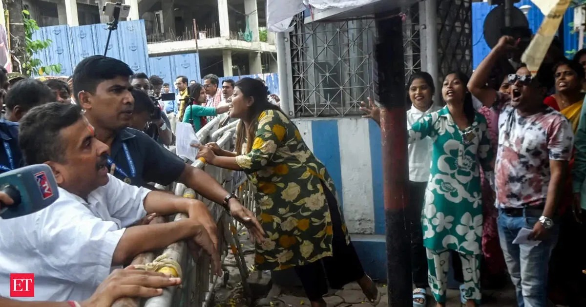 BJP surges in West Bengal as Suvendu Adhikari slams Mamata early trends
