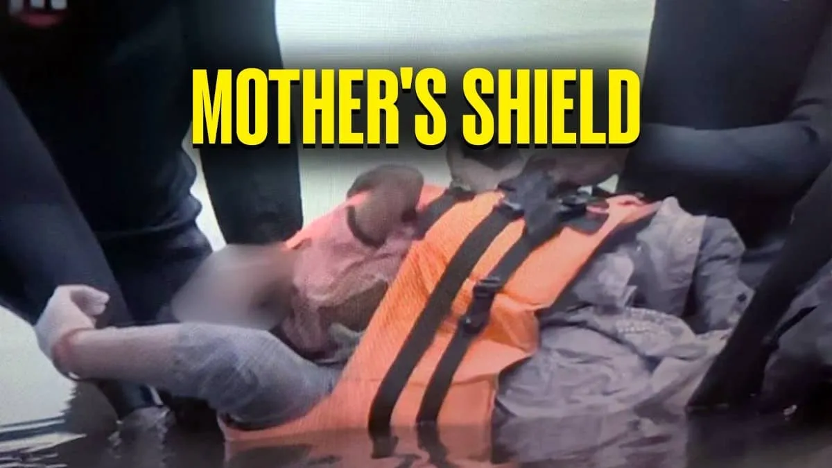 Jabalpur boat capsizes mother and son found locked in final hug after storm