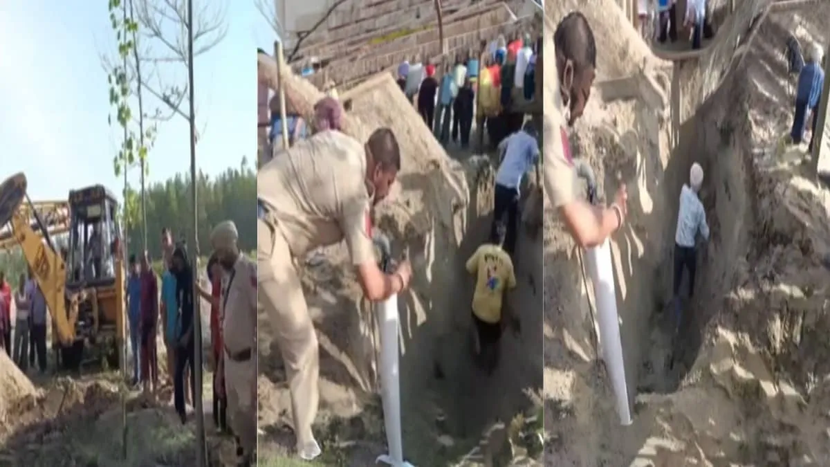 Punjab Hoshiarpur 4-Year-Old Falls into 25-Foot Borewell Rescue Teams Rush to Site