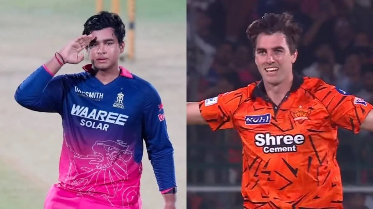 Vaibhav Sooryavanshi shocks with surreal 36 ball century as Pat Cummins hails RR teen