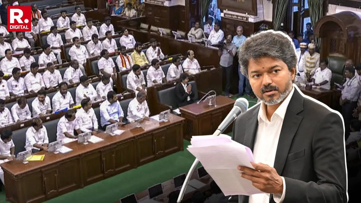 TVK Chief Wins Tamil Nadu Floor Test Securing CM Role 144 MLAs Back Him DMK Walks Out