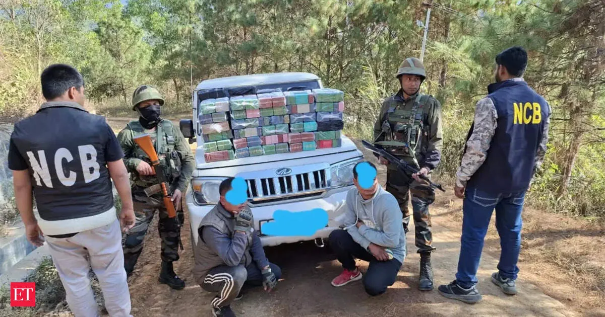 Manipur Police Nab Four Myanmar Nationals With Suspected Heroin in Major Drug Bust