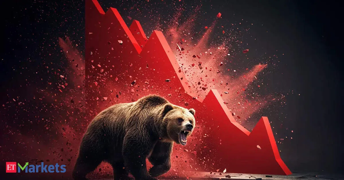 Sensex slips 400 points and Nifty nears 24200 as midcaps defy the dip