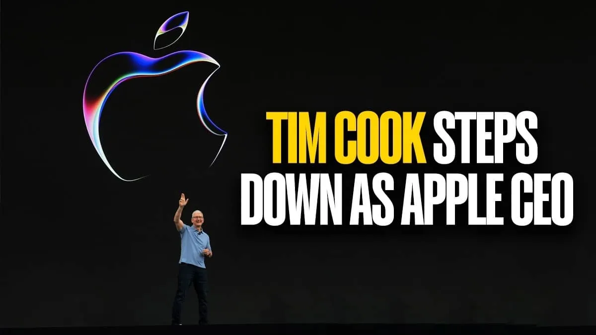Tim Cook pens deeply personal farewell letter to Apple users before stepping down