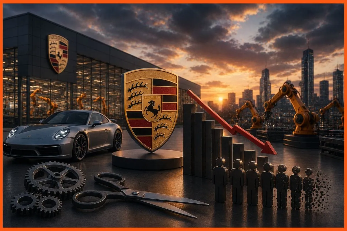 Porsche Launches Cost Cutting Plan Slashing 500 Jobs and Closing Three Subsidiaries Amid EV Slump