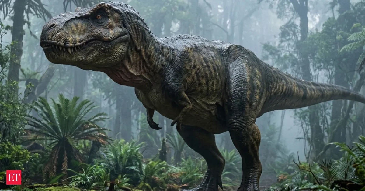 T rex probably didnt roar like movies scientists say it used low resonant calls