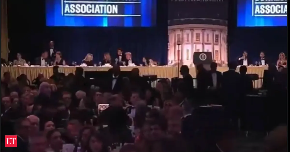 Trump evacuated as shots reportedly fired at White House dinner event no injuries reported