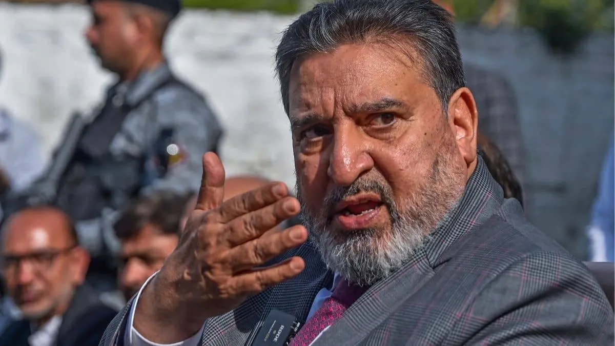 Altaf Bukhari demands Centre open talks release detainees and overhaul Kashmir economy to cut poverty