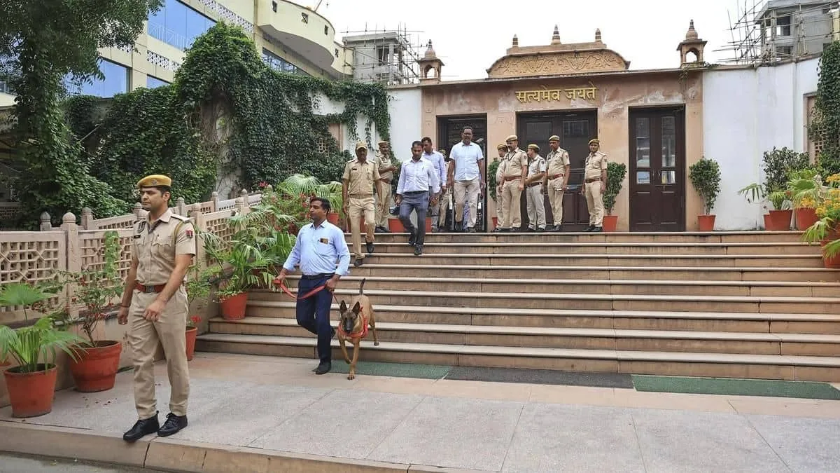 Bomb threat hits Rajasthan Assembly again in 14 days as Jaipur evacuates and probes intensify