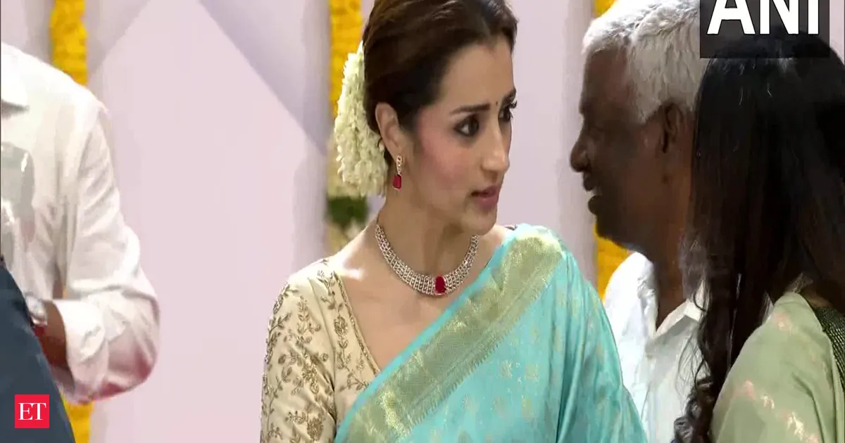 Vijay takes oath as Tamil Nadu CM as Trisha Krishnan dazzles amid heavy security at Chennai stadium