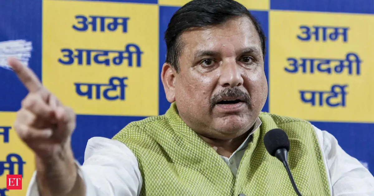 Sanjay Singh threatens defamation case over fake Sheesh Mahal pics, escalating Kejriwal residence row