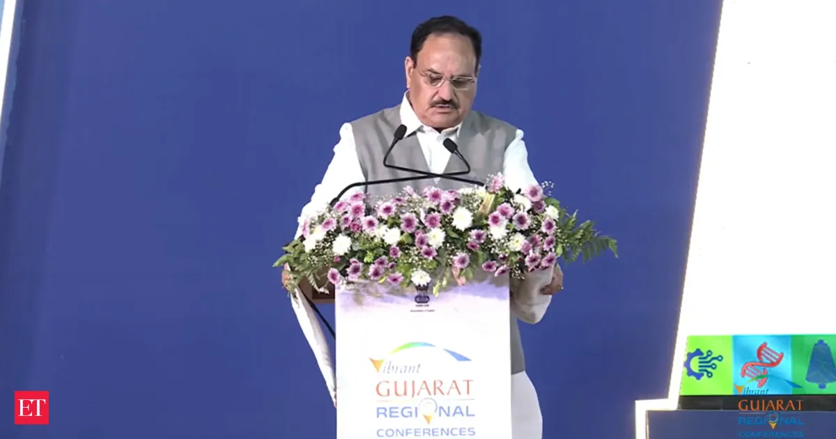 JP Nadda says India can win from global crises by boosting manufacturing and supply chain resilience