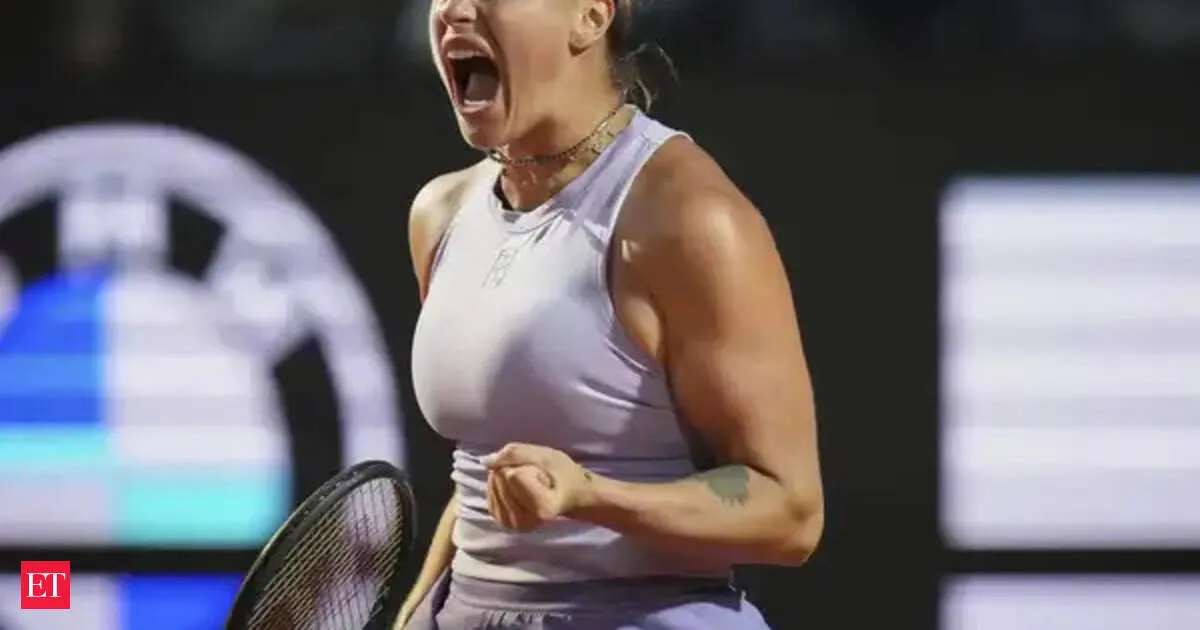 Sabalenka stunned by Cirstea as Italian Open reshapes the Sinner title path
