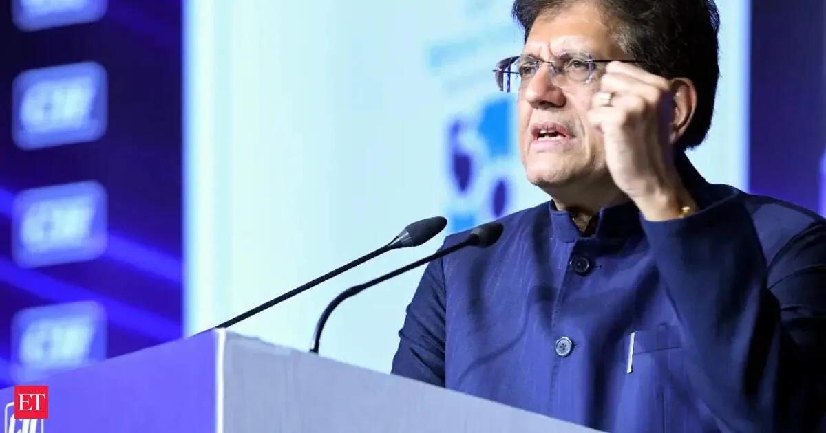 Piyush Goyal warns India to cut imports and embrace self reliance amid global turmoil
