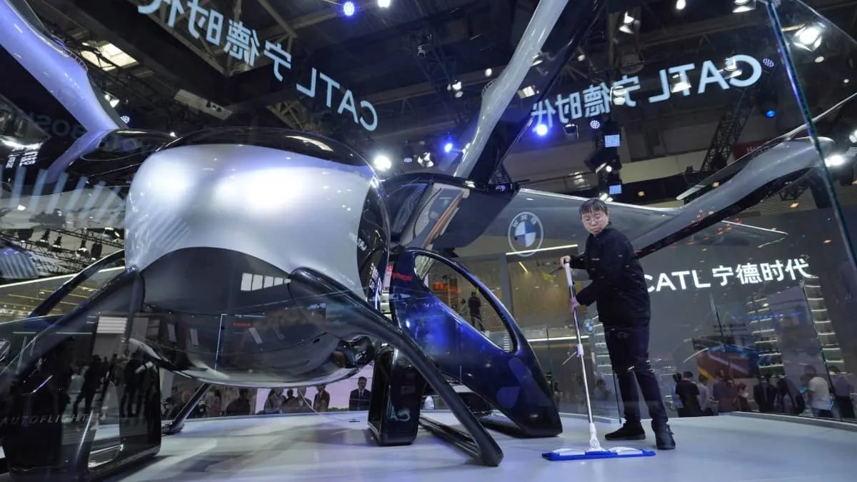 China Unveils Flying Cars and Ultrafast Charging at Auto Show—Is This the Next Driving Era