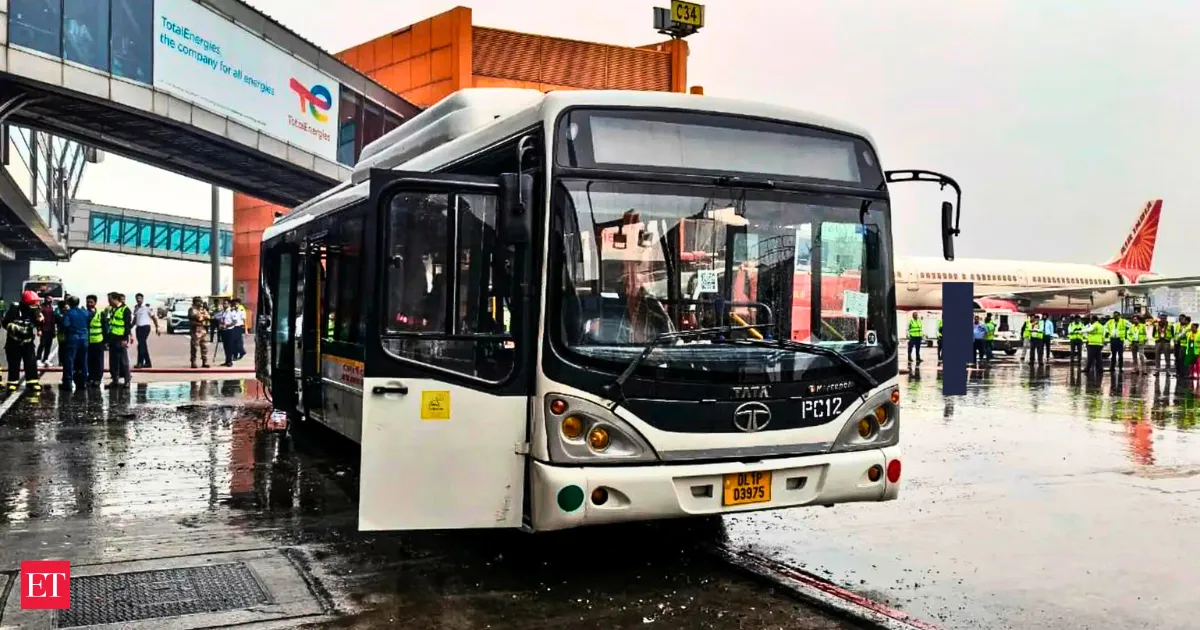Delhi Airport to add airside buses linking terminals T1 T2 T3 from July 2026