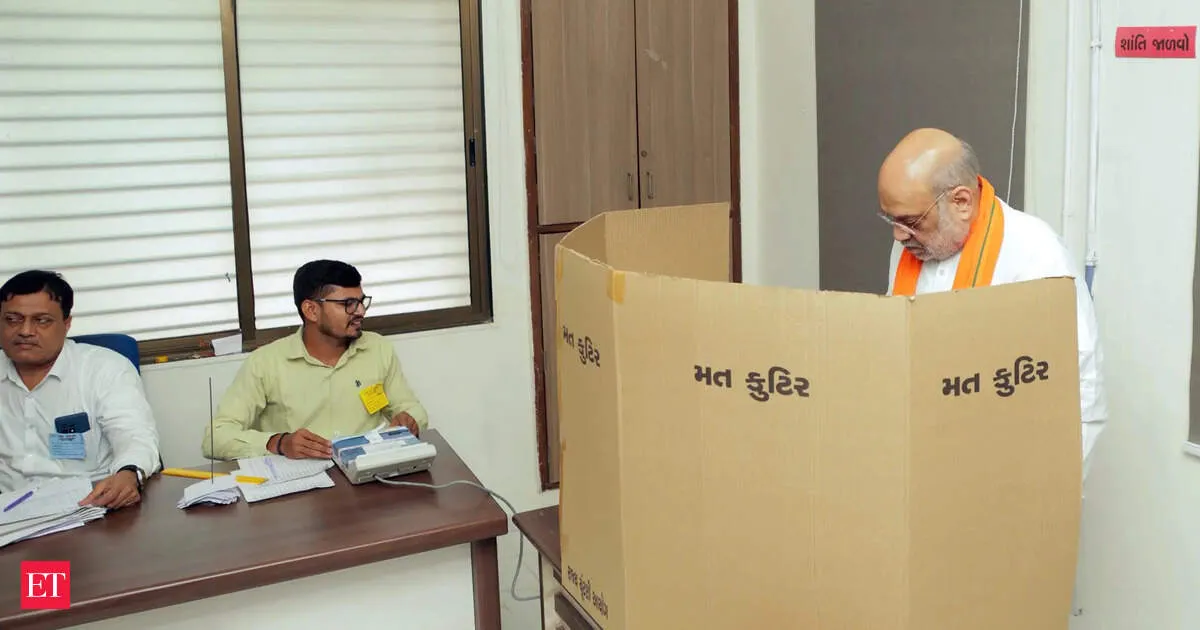 Gujarat local polls see muted municipal turnout as voting heats up across districts