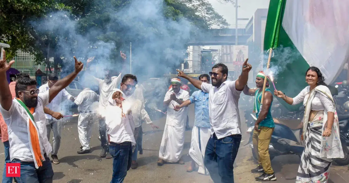 Congress returns to power in Kerala after decade as CM decision looms over party leaders