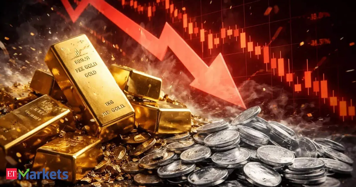 Gold slips near 1.51 lakh as silver falls to Rs 2,300 amid oil surge and war fears