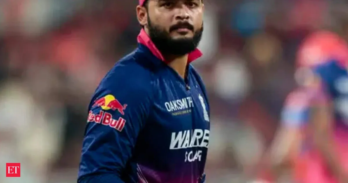 Riyan Parag fined 25 percent for vaping in dressing room during IPL match