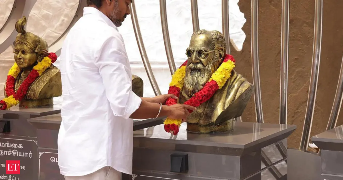 Vijay’s Periyar Ambedkar tribute after TVK’s landslide win sparks questions on Tamil Nadu ideology shift