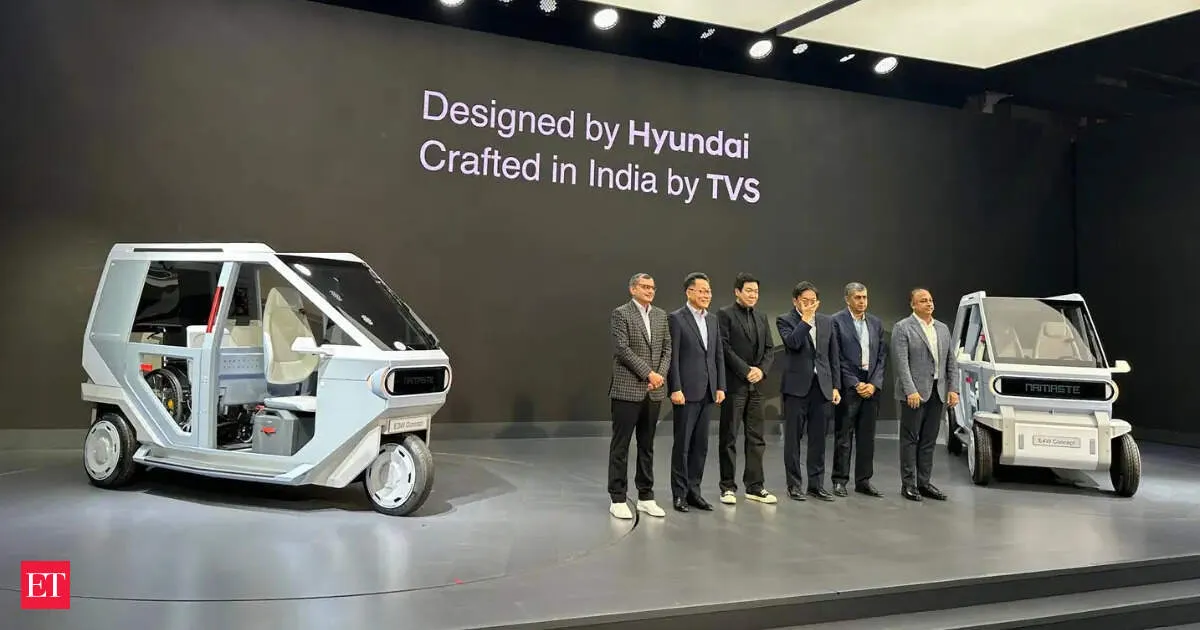 Hyundai and TVS team up to launch India electric three wheeler for last mile delivery