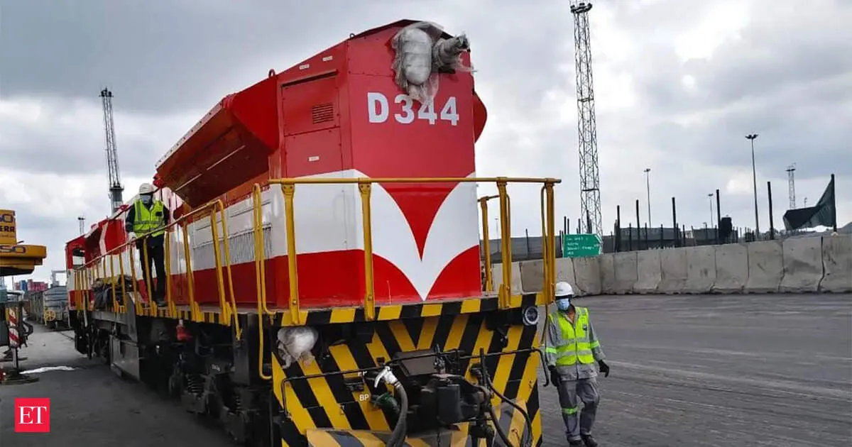 Last two 3300 HP diesel locomotives from BLW reach Mozambique completing major export order