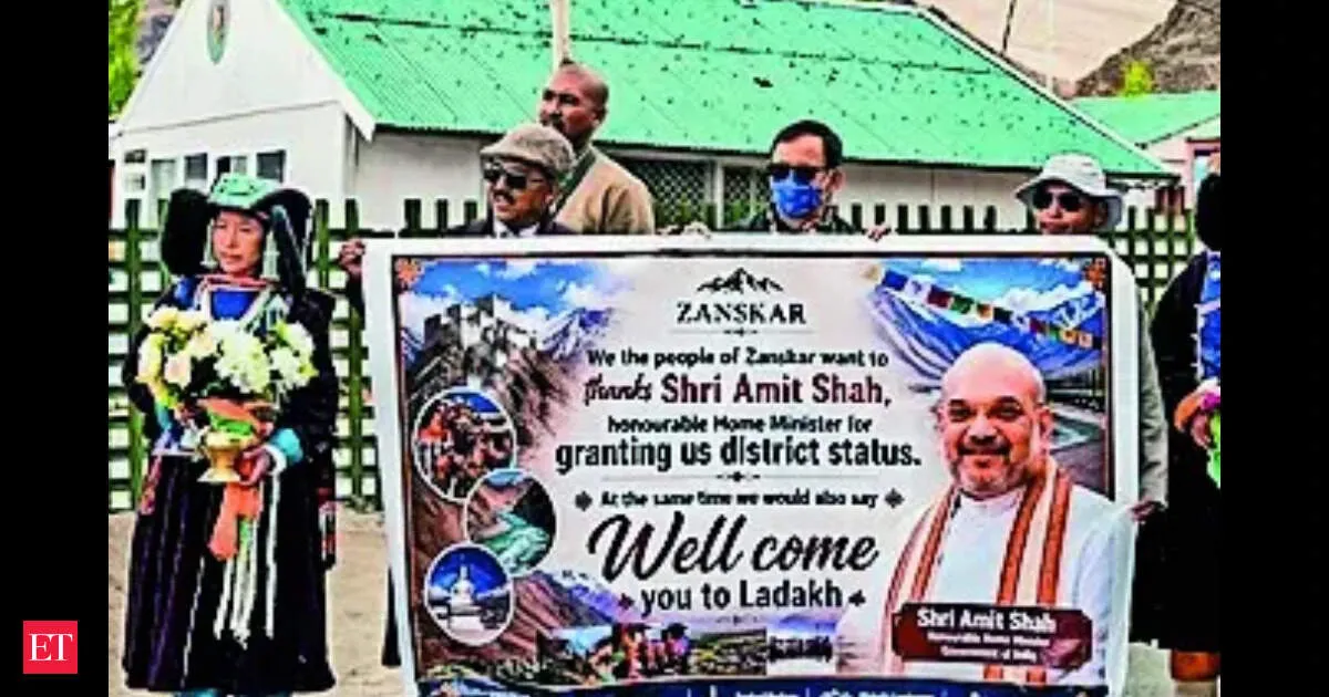 Amit Shah lands in Leh to launch dairy projects and run major review meetings