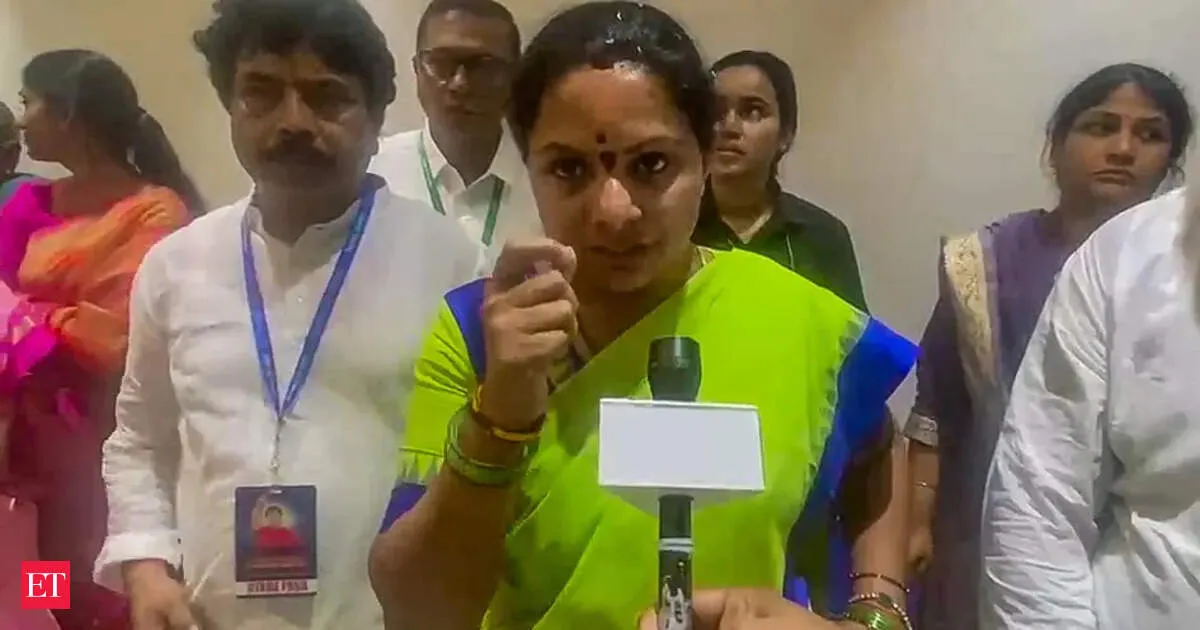 Kavitha launches Telangana Rashtra Sena and attacks BRS vacuum fueling opposition scramble