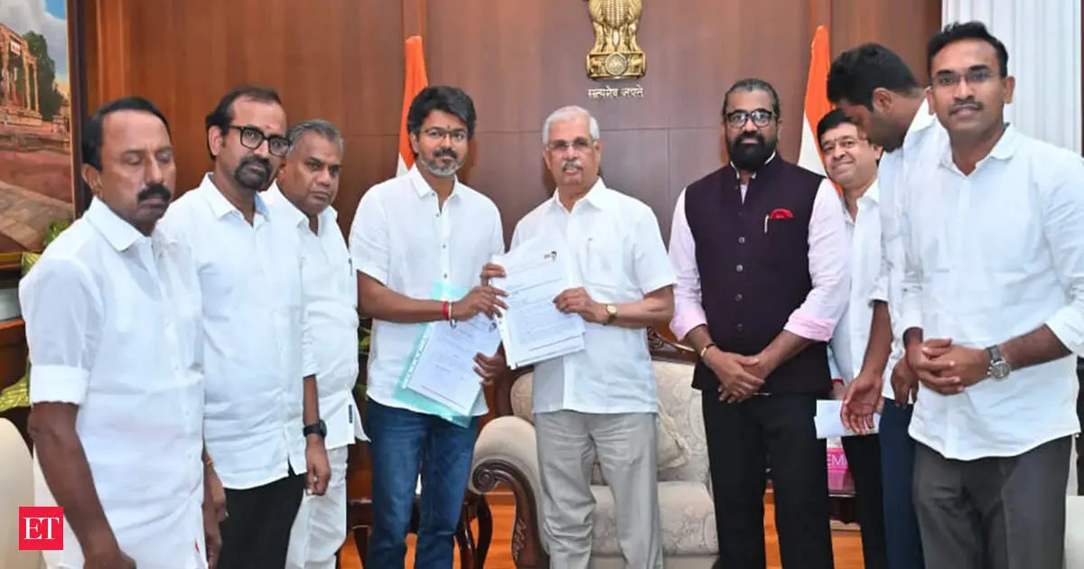 Vijay set to take oath as Tamil Nadu CM after governor signals go ahead