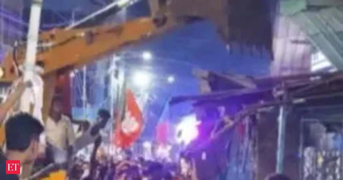 TMC alleges bulldozer demolitions after BJP victory in Kolkata market calling it intimidation
