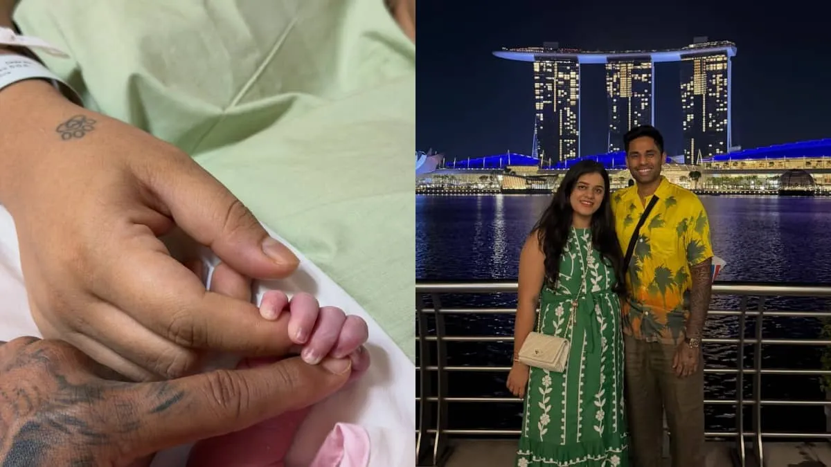 Suryakumar Yadav and Devisha Shetty welcome baby girl as cricket plans shift