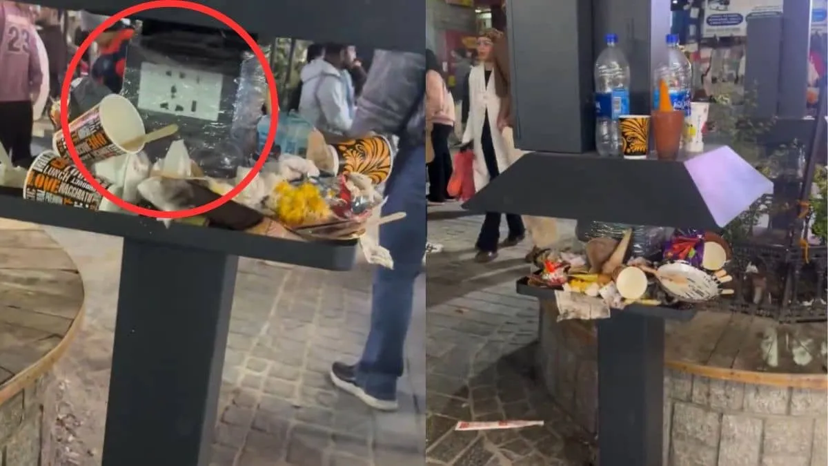 Manali Charging Point Turns Garbage Dump Within Days Outrage Erupts