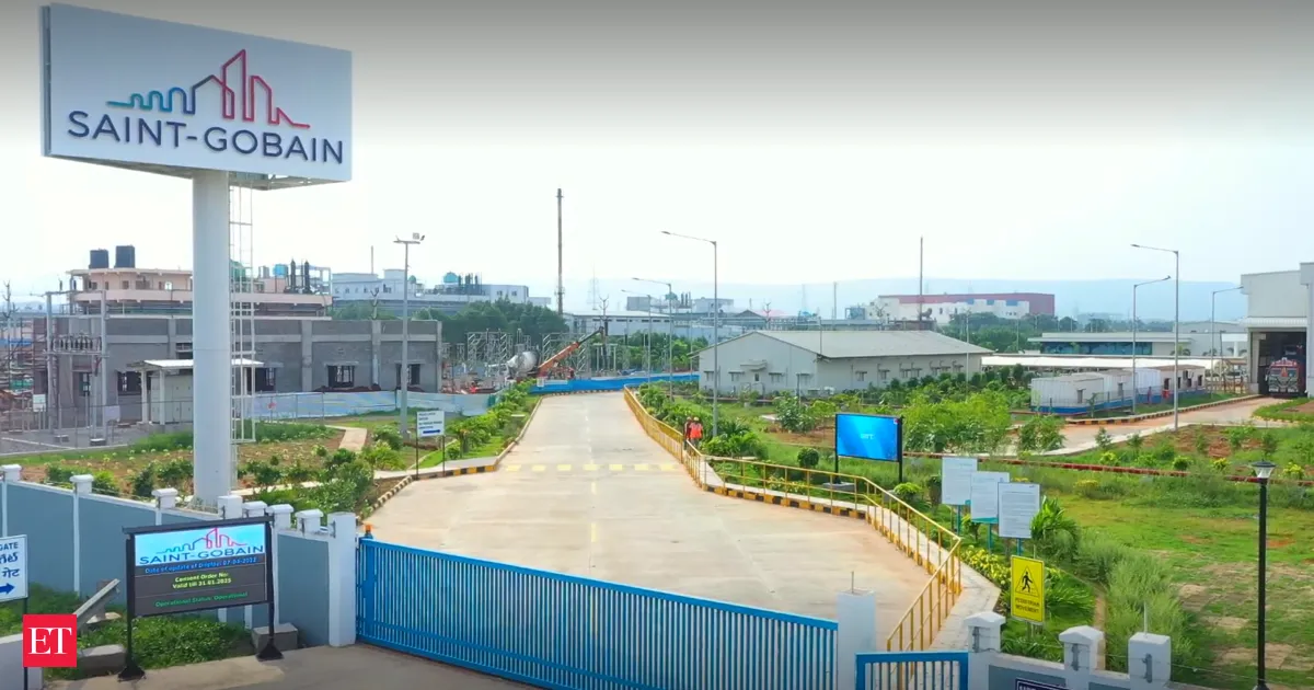 Saint-Gobain to invest one billion dollars in India aiming to triple business within a decade