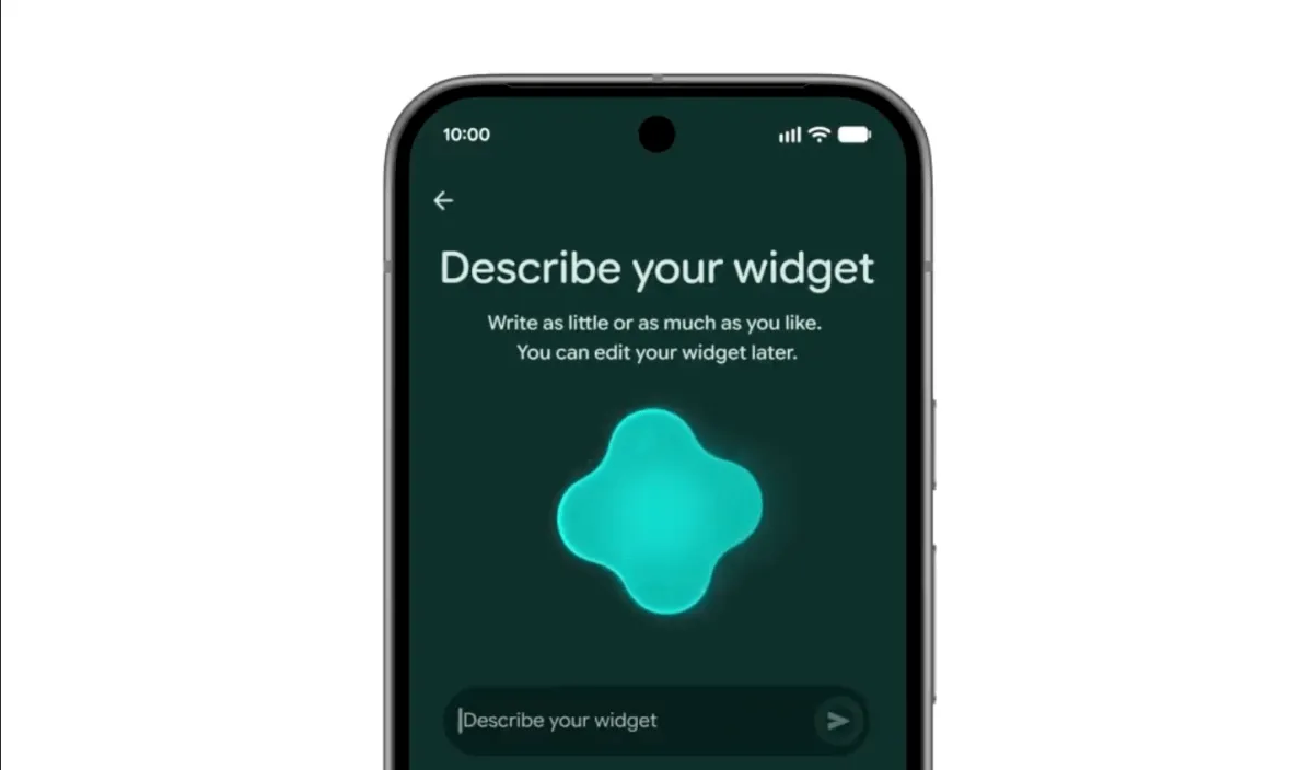 Google Create My Widget lets users vibe code custom home screen widgets this summer