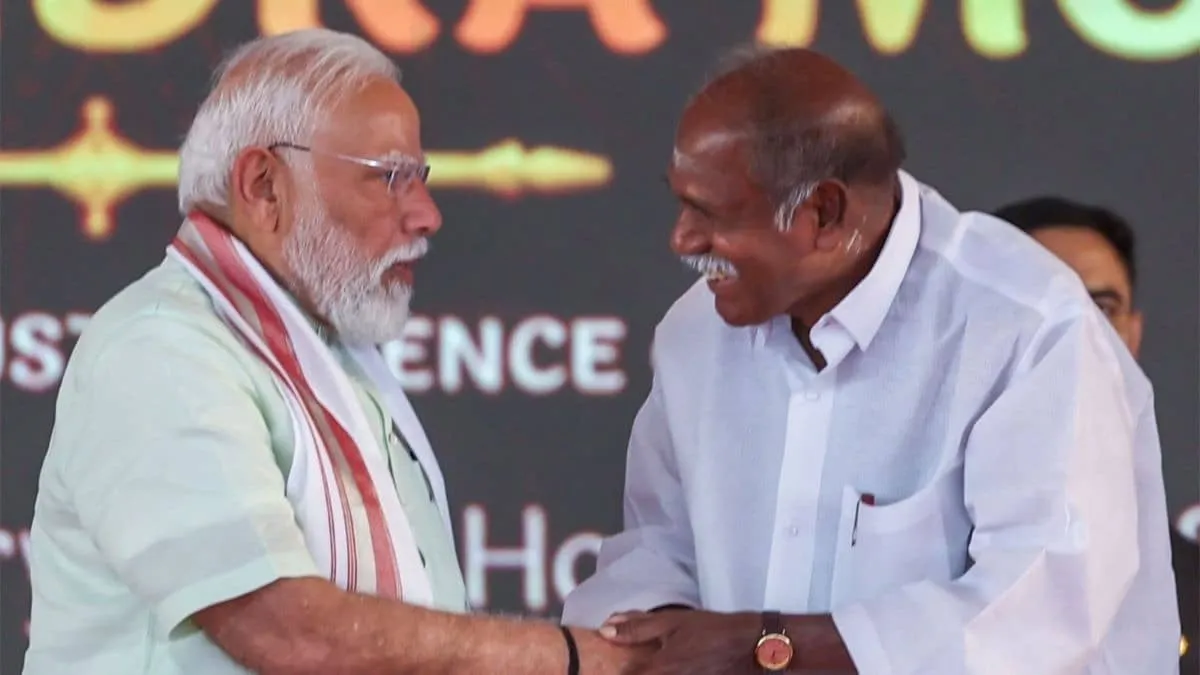 Modi congratulates N Rangaswamy as Puducherry chief minister after election shifts across parties