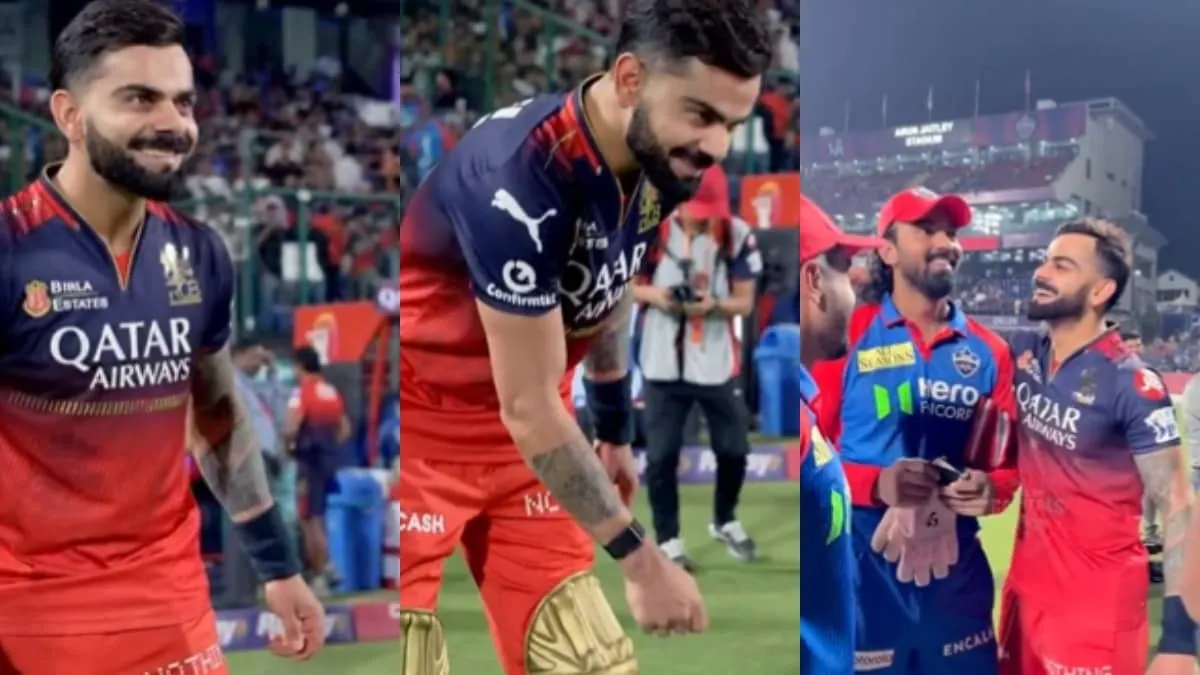 Virat Kohli teases KL Rahul with a throwback celebration after RCB crushes DC in IPL 2026