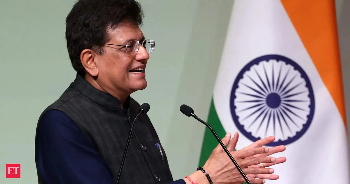 Piyush Goyal to meet exporters on April 27 as trade pact and West Asia risks collide