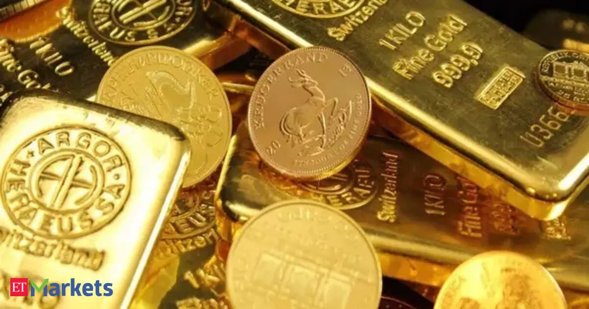 Gold holds steady as investors wait for Powell on Iran war economic shock