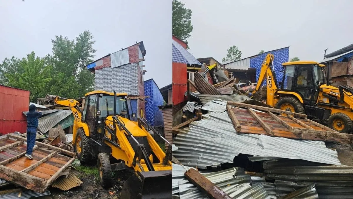Srinagar Police Demolish Habitual Drug Peddler House a Day After LG Anti Drug Rally