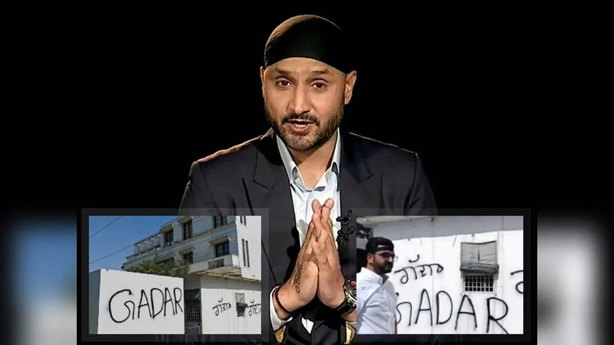 Harbhajan Singh home vandalised after BJP switch as AAP workers spray black paint