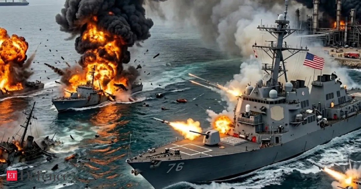 US launches Strait of Hormuz defense destroying six Iranian boats and stopping drones and missiles
