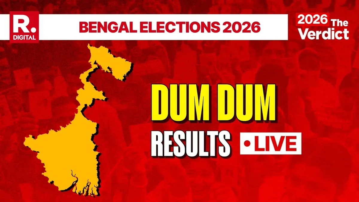 Dum Dum Election Results 2026 Live BJP Tests TMC Stronghold as Counting Turns Tense