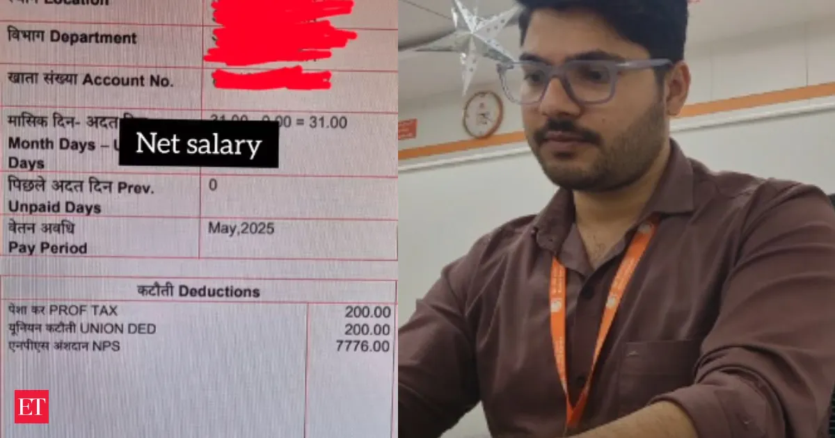 Bank of Baroda PO shares first payslip after 40 days proving perks can boost in hand pay