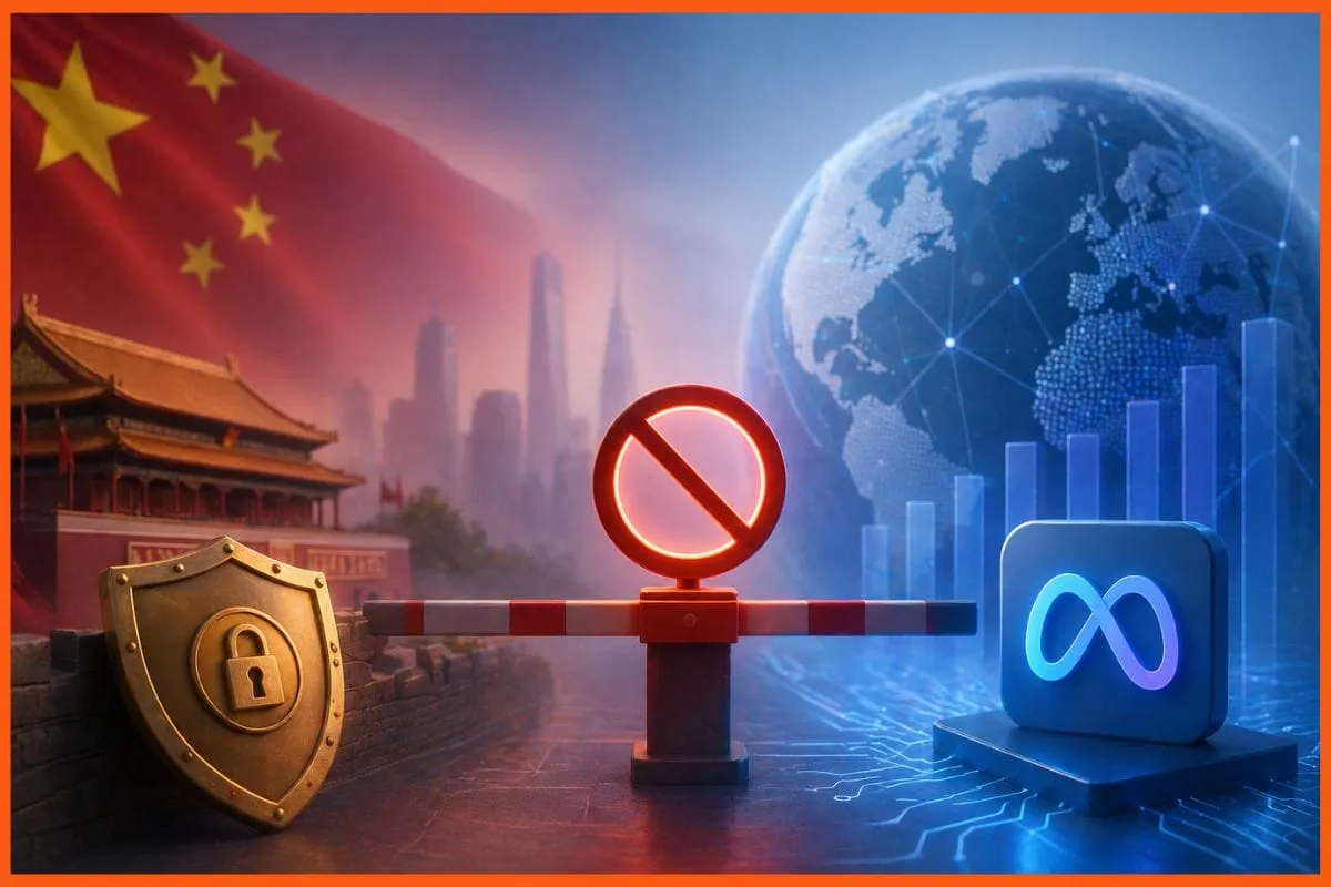 China Blocks Meta AI Deal, Orders Full Withdrawal and Tightens Rules for Foreign Tech Money